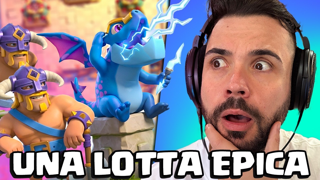 UNA LOTTA EPICA! A COLPI DI EVOLUZIONI - CLASH ROYALE