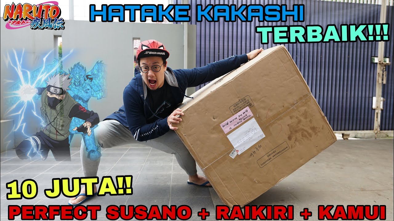 (ENG SUB) GEDE PAKE BANGET!! YG LAIN KELAUT AJA! UNBOXING SUPER STATUE HATAKE KAKASHI by TOP STUDIO