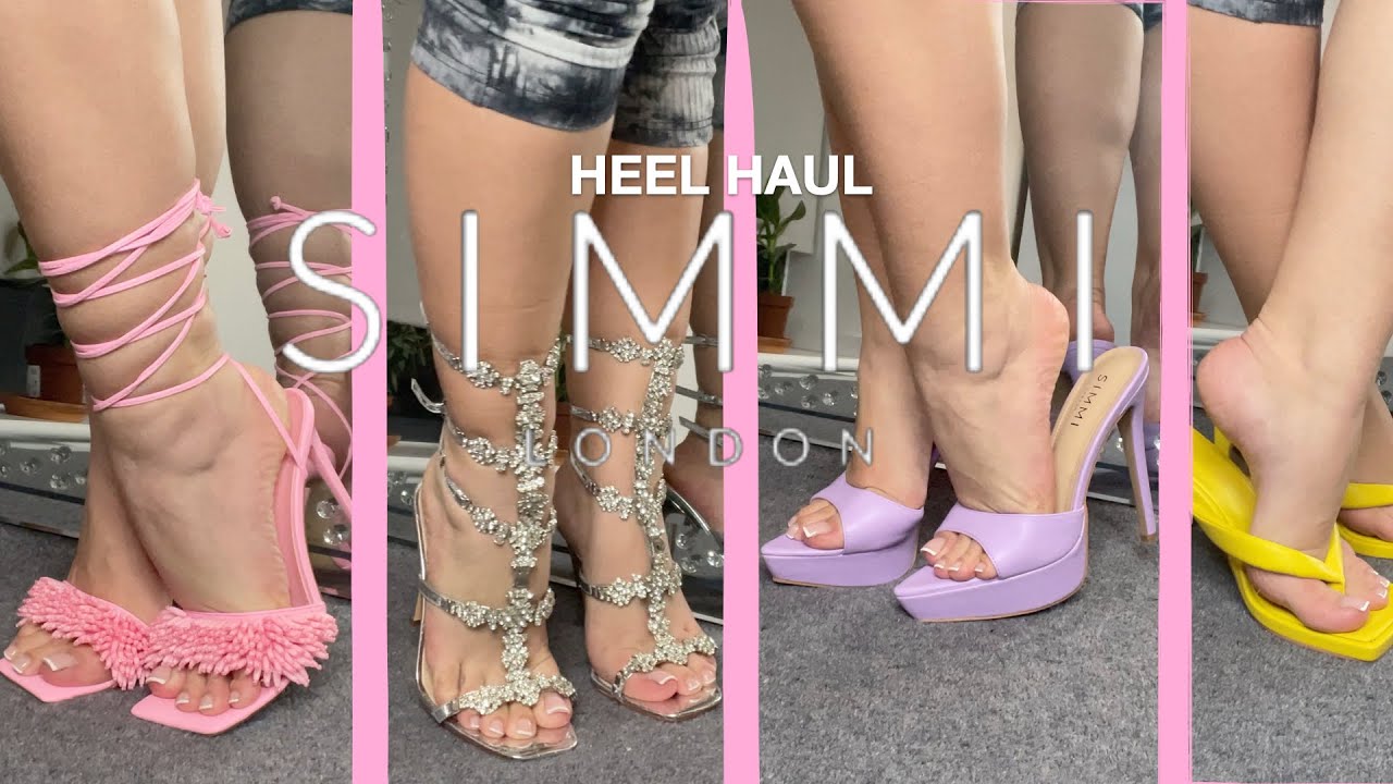 SIMMI SHOES TRY ON HAUL | HAUL MULES + SPRING HEELS | 10 + pairs | 2022