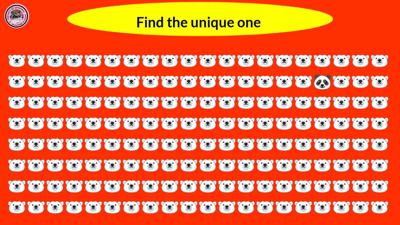 Find the unique one/ 3 seconds challange/ Harvan's gk questions 
