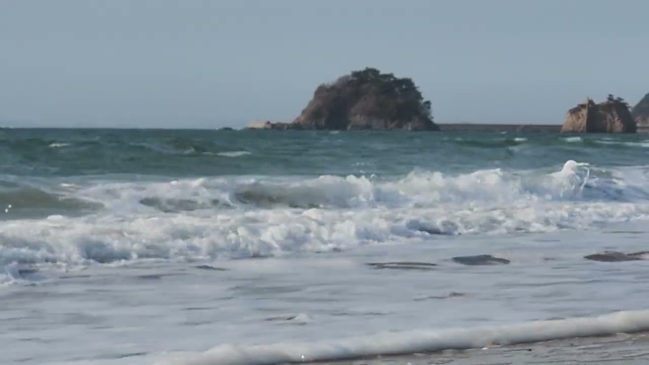 가만히 멍때리기-10분 힐링-격정의 파도