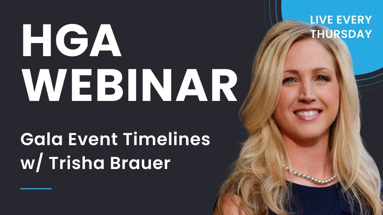 How to Optimize Your Event Timeline for Fundraising Success w/ Trisha Brauer
