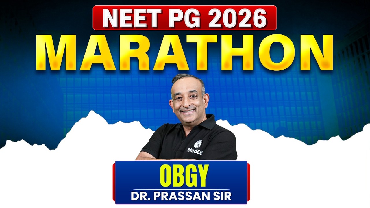 NEET PG 2026 MARATHON  | OBGY | High-Yield Revision | PWMedEd