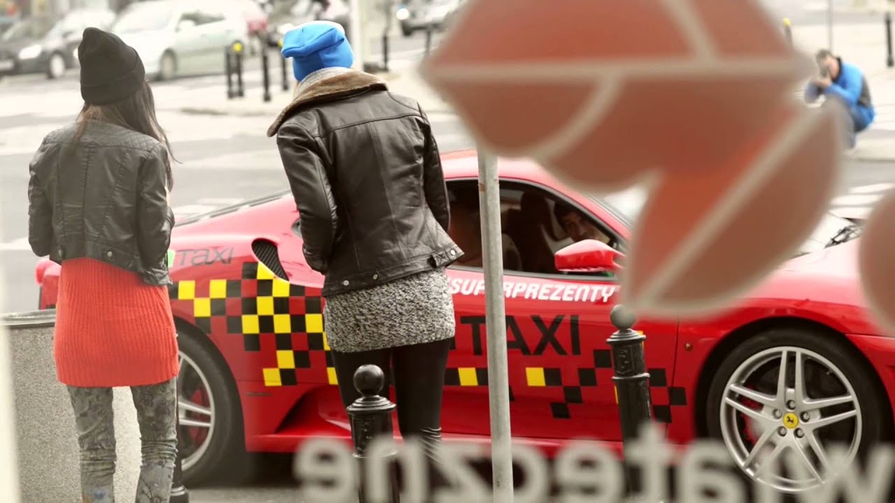 Ferrari Taxi  - taksówka od Super Prezentów/ www.superprezenty.pl