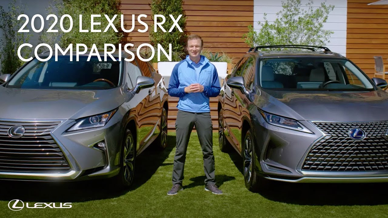 2020 Lexus RX with Townsend Bell: Side by Side Comparison (2020 vs. 2019) | Lexus
