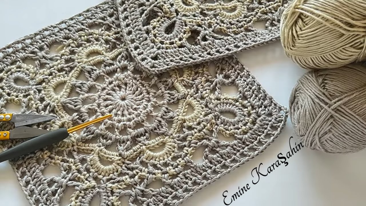 Tığ işi tutkunları için büyüleyici motif modelleri(çanta, yatak örtüsü, battaniye, runner, kırlent)