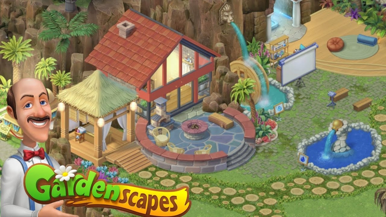 All Gardens Completed | Full Tour Of Gardenscapes | Playrix Gardenscapes