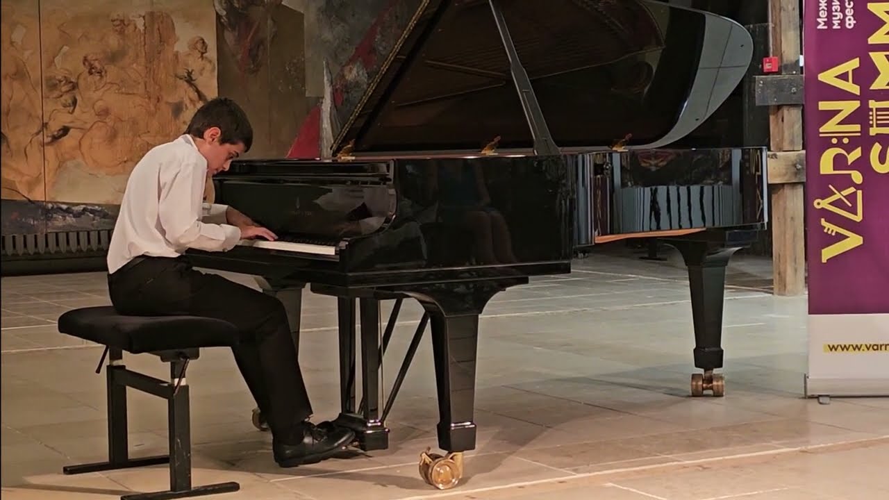 12-year-old Antonio Pavan plays Bach: Prelude and Fugue No. 2 in C minor, BWV 847 | 22 July 2025