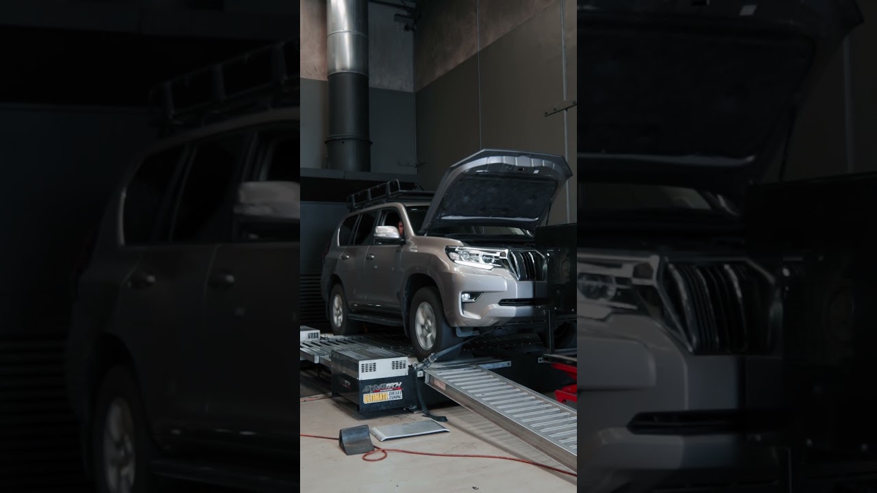 Want more power for your Prado 150 series? This one came in for a Custom Dyno Tune by us!