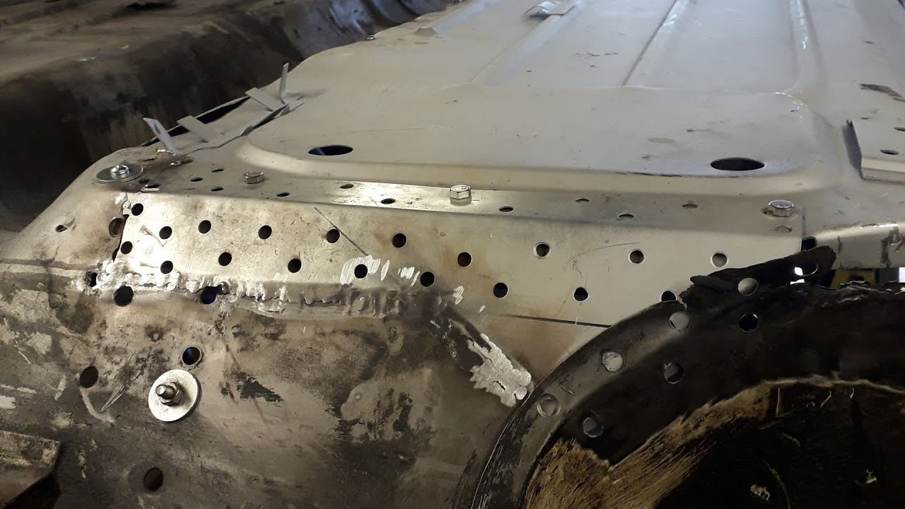 Classic Mini lower bulkhead repair