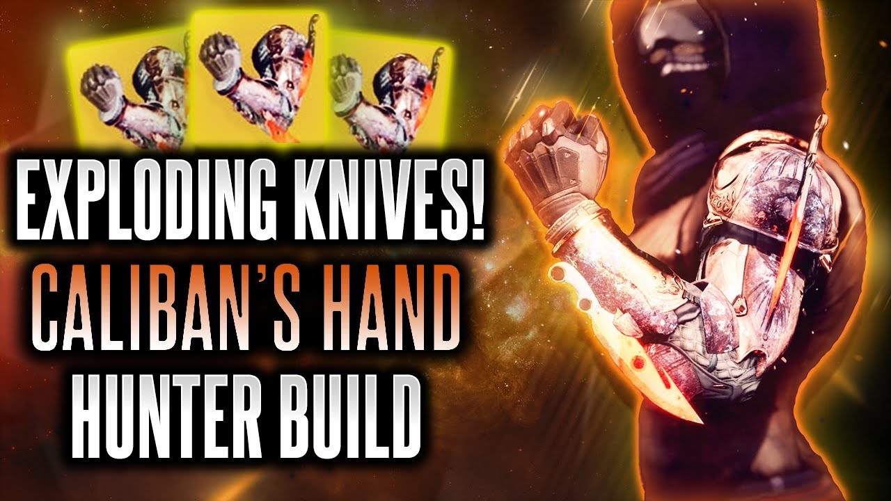 Unlimited Knives! Caliban's Hand Solar 3.0 Hunter Build | Destiny 2