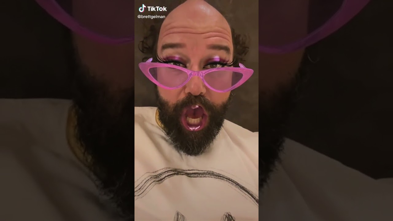 Brett Gelman with the material girl filter-😏🤣 #foryoupage #shorts #strangerthings #brettgelman