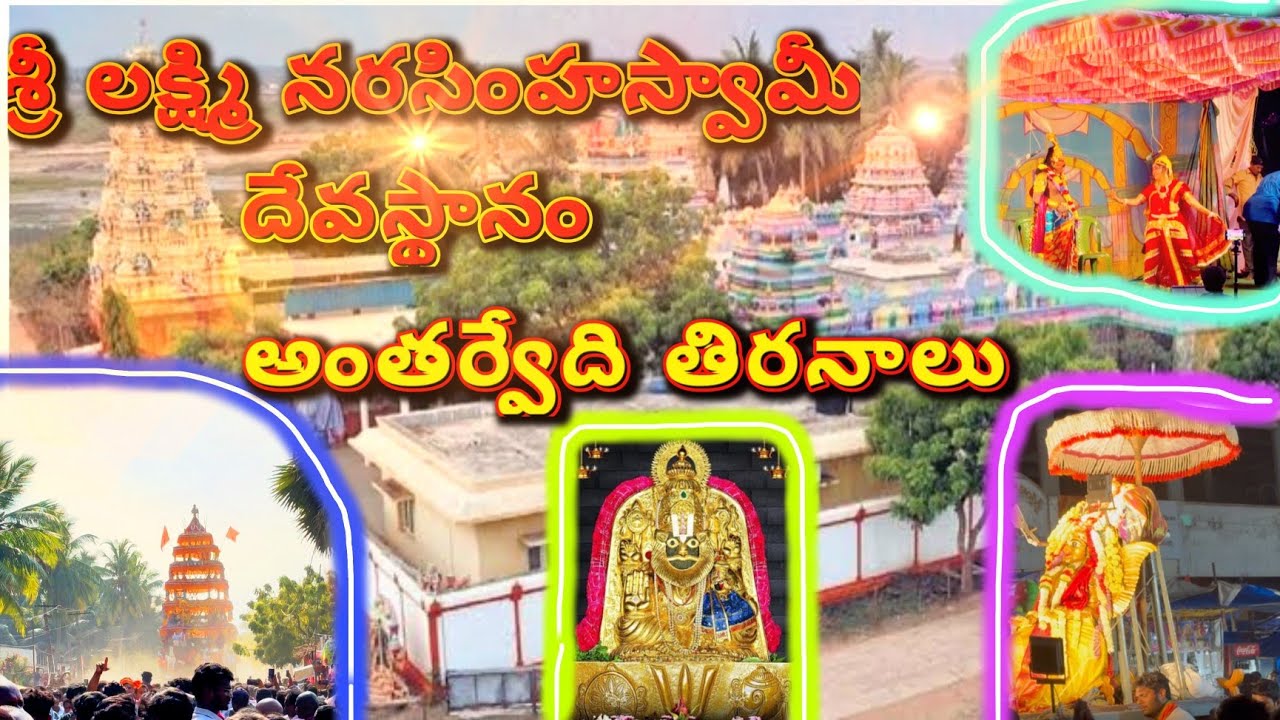 antharvedi Sri Lakshmi Narasimha Swamy vari sambaralu #viral #viralvideo #srilakshminarasimhaswamy