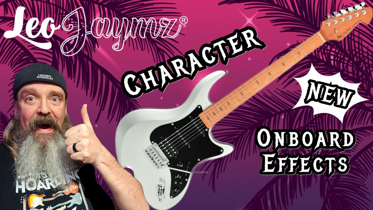 Leo Jaymz Guitar Unboxing | with Built-In Effects..WOW!