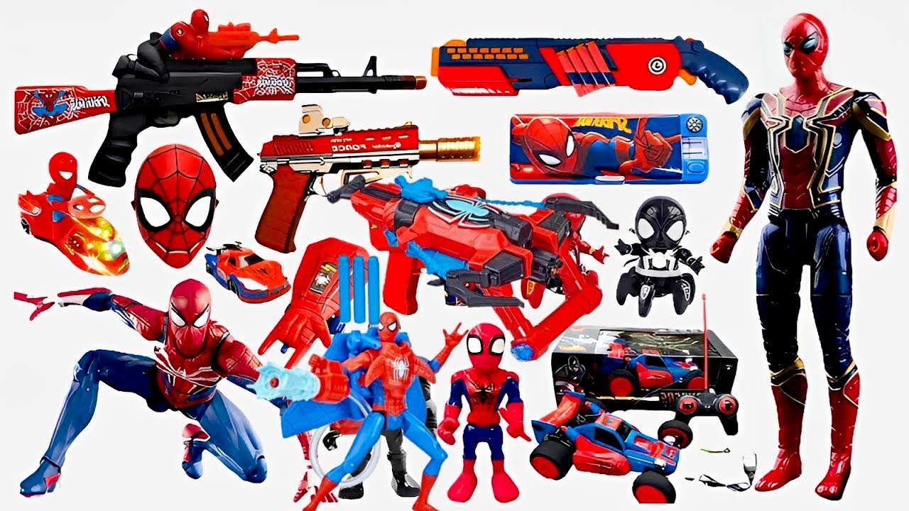 Unboxing Marvel Spiderman Review Toys | Marvel Spiderman Mystery Box | Spider Man Bow & Arrow