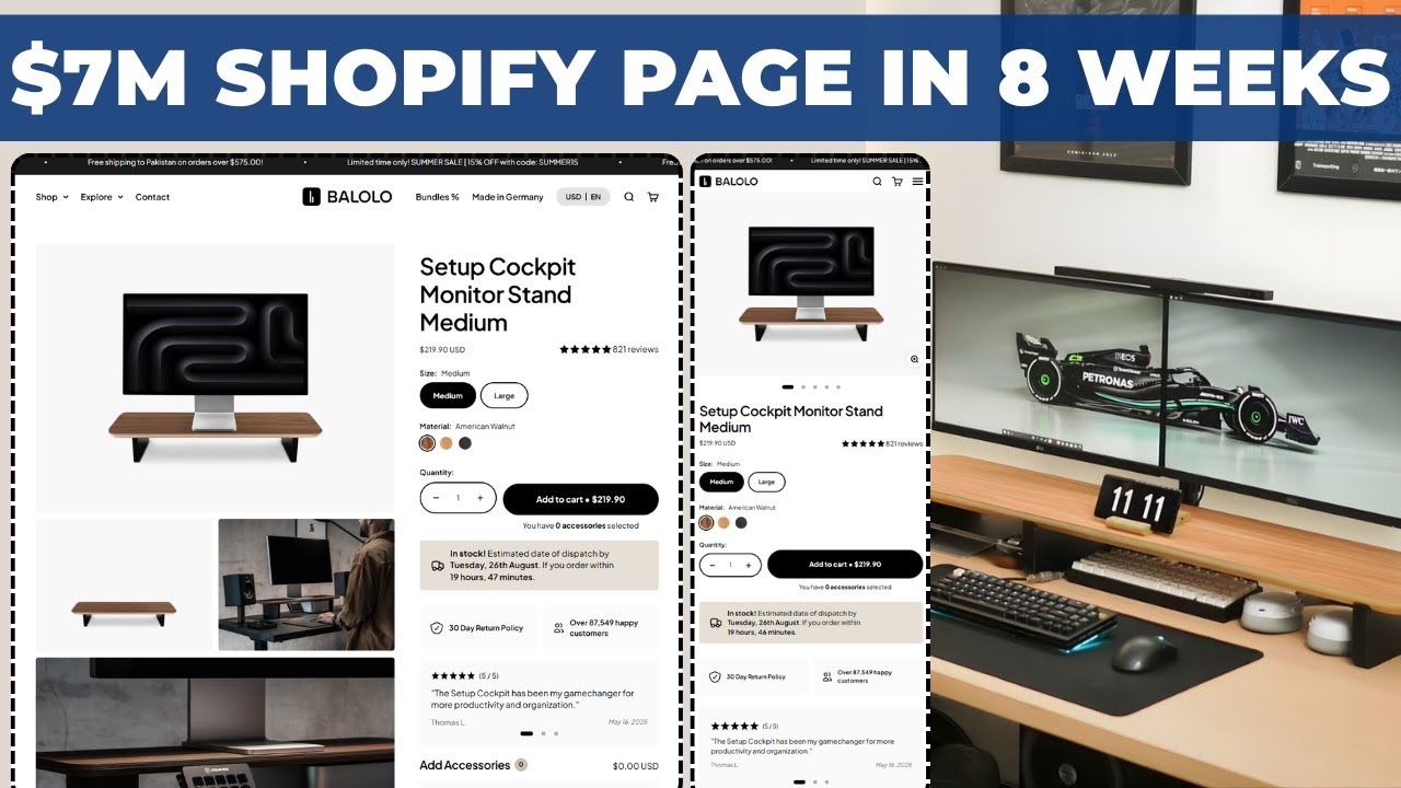 Магазины на Shopify, которые приносят 7,4 млн долларов ежемесячно благодаря простым настройкам