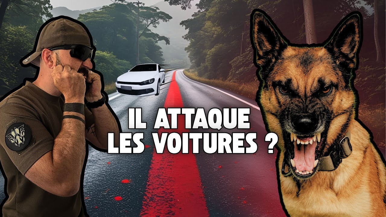 Votre chien attaque les voitures et les cyclistes ?