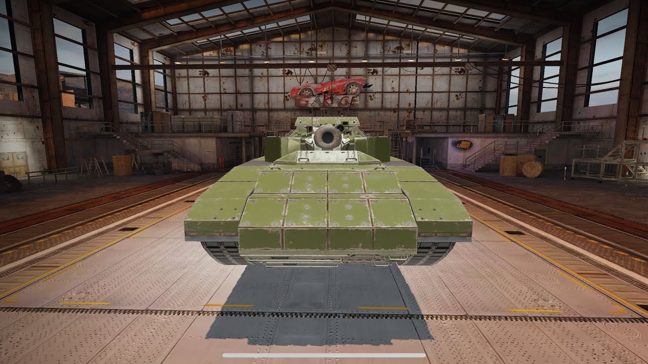 Military tonk (Crossout mobile)