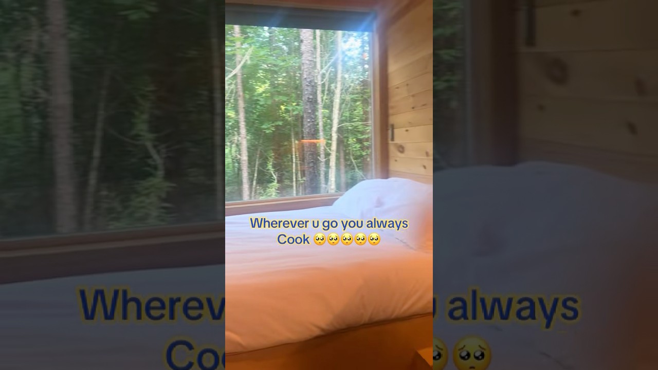 ANYWHERE AND EVERYWHERE I WILL COOK ! #cabinstay #cabinstyle #cabin #cabinlife #cabintrip