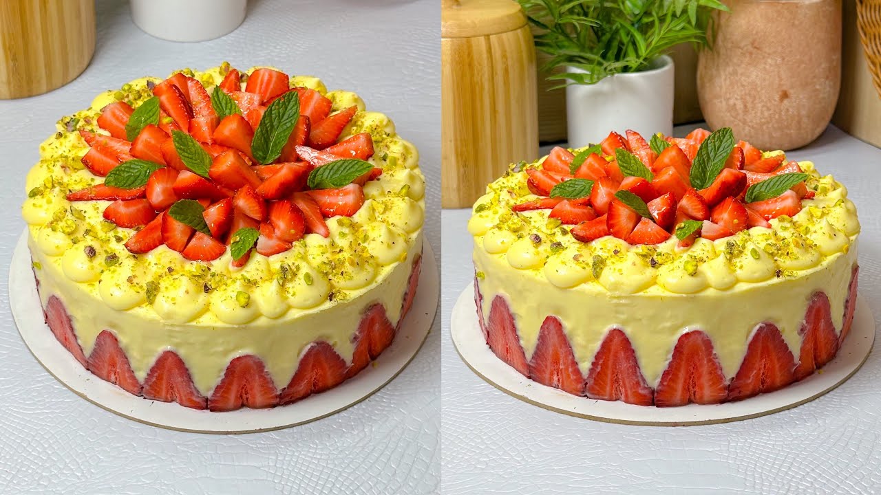 فريزي ناجح ذوقا و شكلا 🍓😍 بجينواز ناجحة و كريمة موسلين بزااف بنينة ما تشبعوهش😋