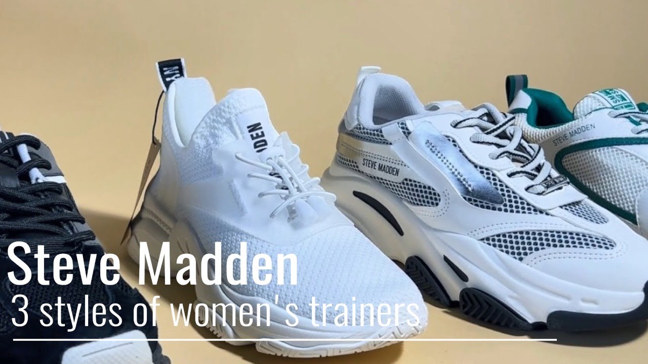 Steve Madden | The Possession Trainer, The Standout Trainers & The Matche-E Trainer