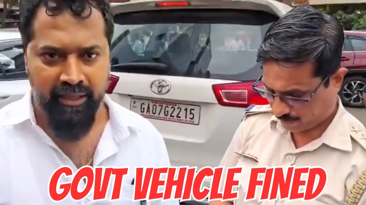 RTO Fines Government Car After Citizens Call Out Illegal Parking