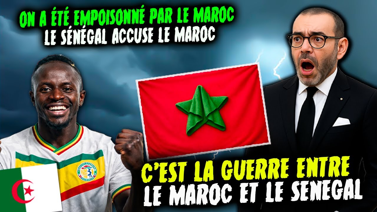 On a été empoisonné par le Maroc. Le Sénégal accuse le Maroc de corruption du foot africain