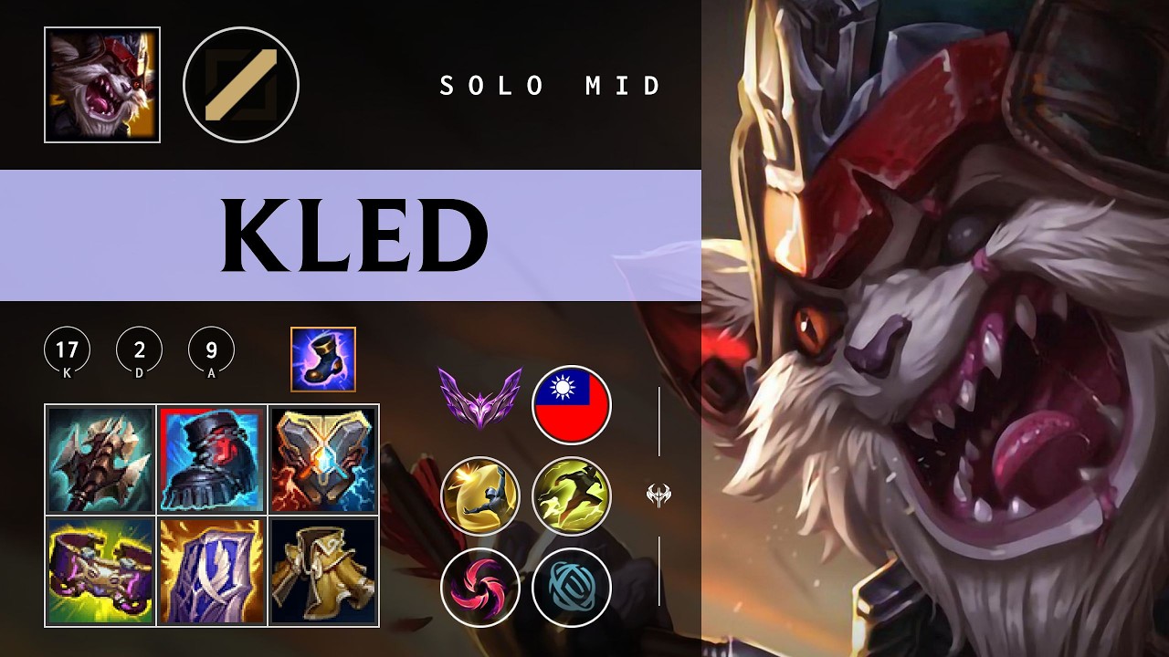 Kled Mid vs Syndra - TW Master Patch 26.04