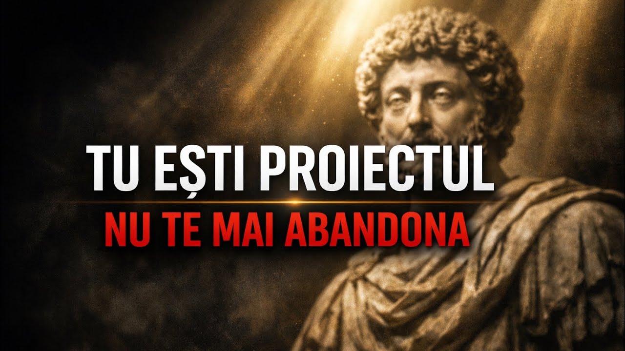 Tu ești cel mai IMPORTANT PROIECT al tău. Nu e nimic dacă pierzi, începe din nou | STOICISM #stoic  