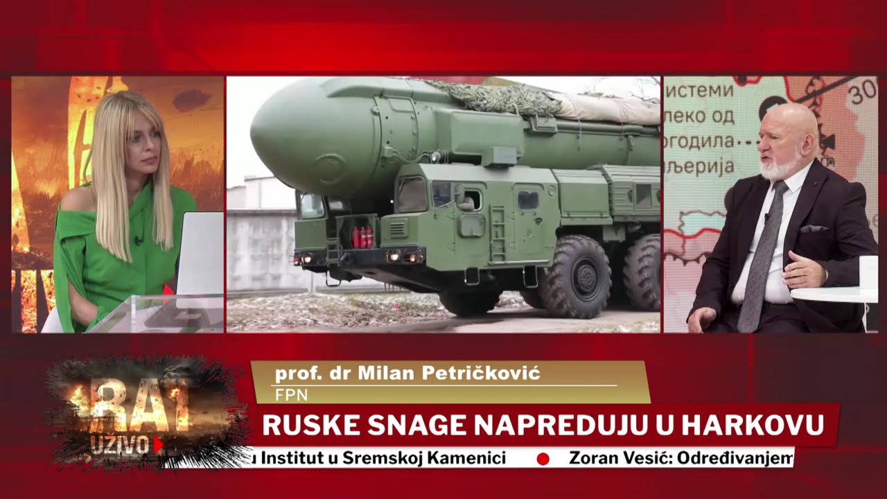 RAT UŽIVO - Putin vodi odbrambeni rat, Ukrajina će postati radioaktivna pustoš Evrope!