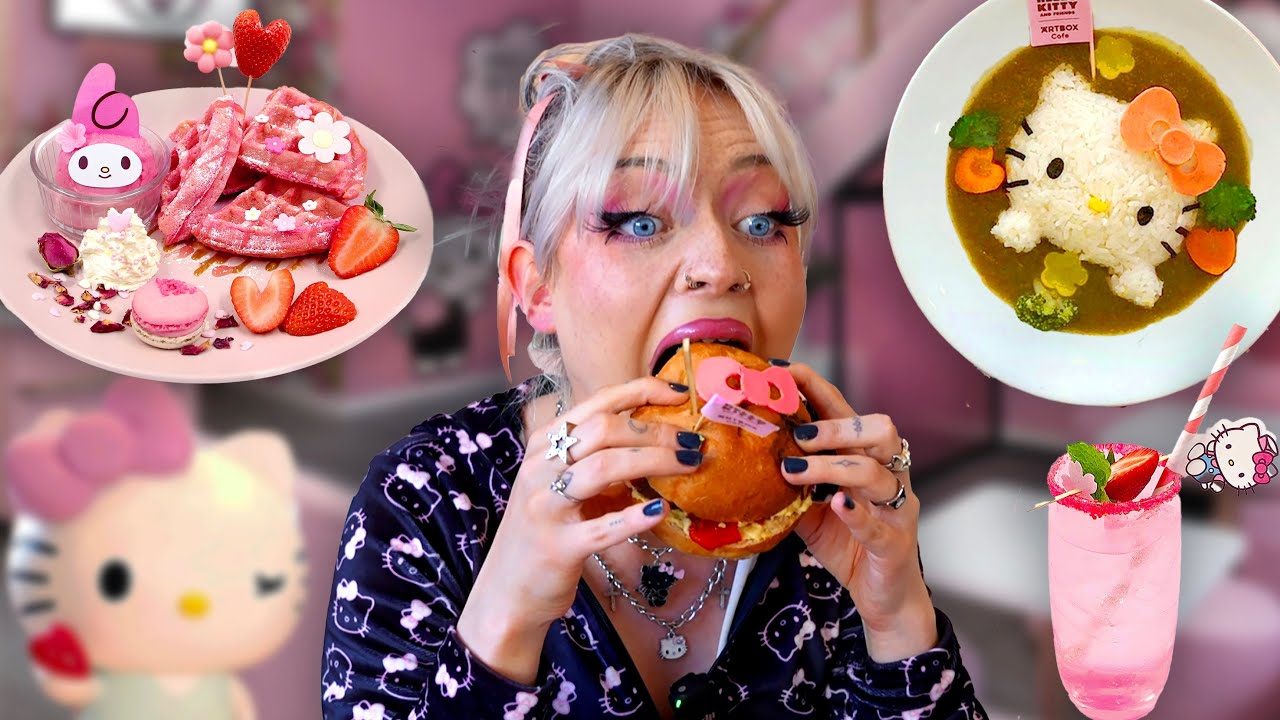 I went to a Hello Kitty cafe and now I can die in peace