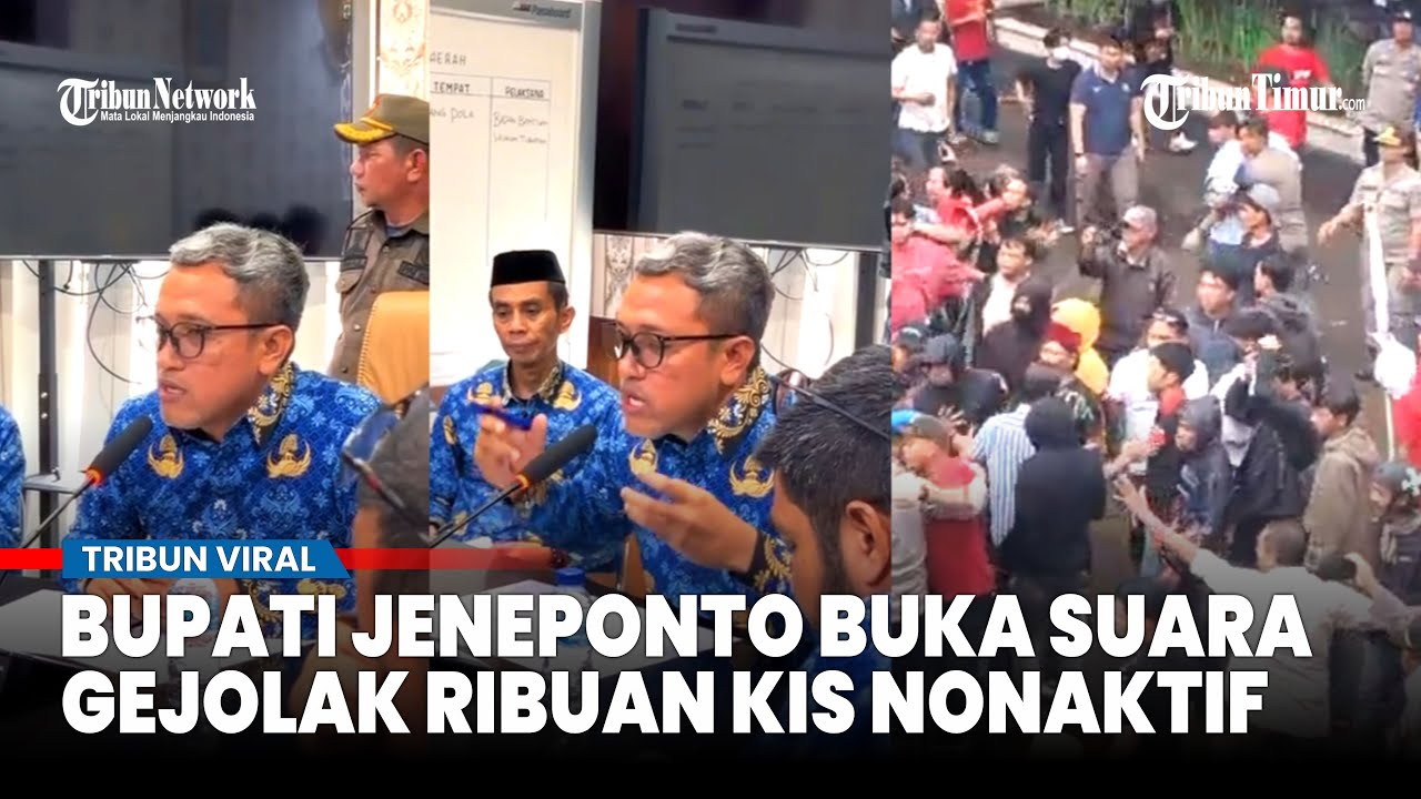 Didemo Imbas Ribuan KIS Dinonaktifkan, Bupati Jeneponto: Kita Berpihak ke Rakyat, Ada Solusi!
