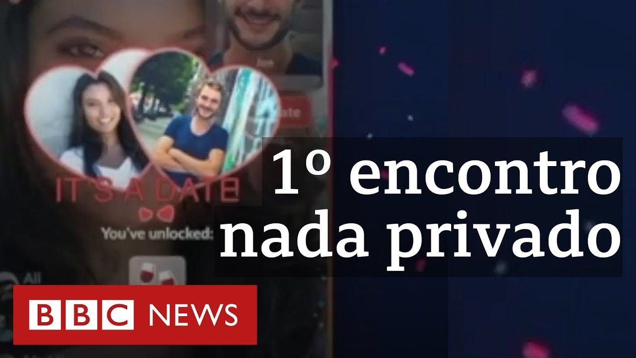 As pessoas que transmitem o primeiro encontro na internet