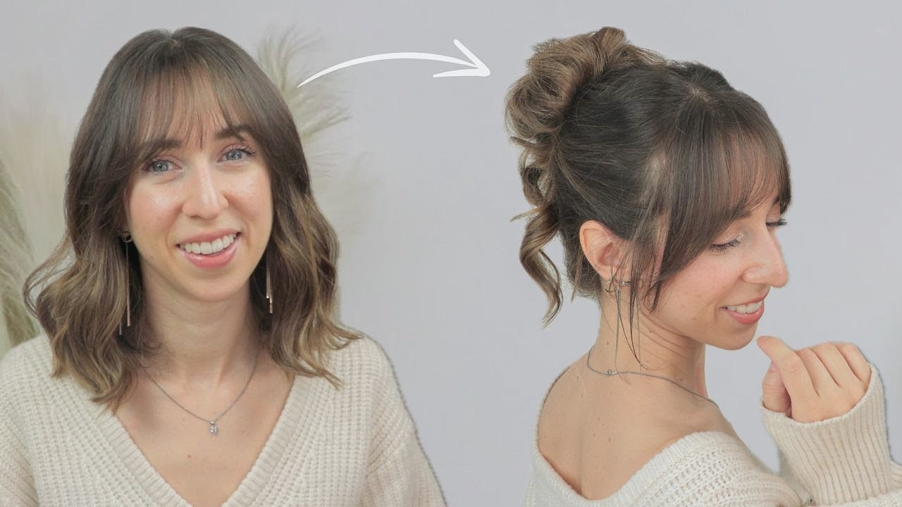 MESSY BUN ~ Raccolto alto SEMPLICE e VELOCE | Silvia Viscardi