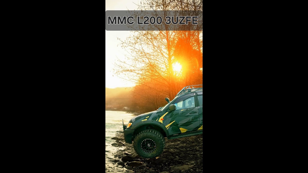 СВАП Mitsubishi L200 на V8 3UZ-FE от ТОЙОТА ЦЕЛЬСИОР! | swap55