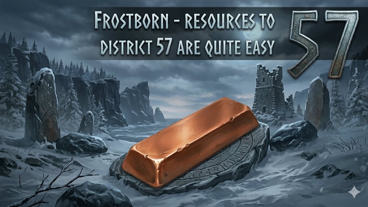 Frostborn - How to upgrade your New Heim District to level 57