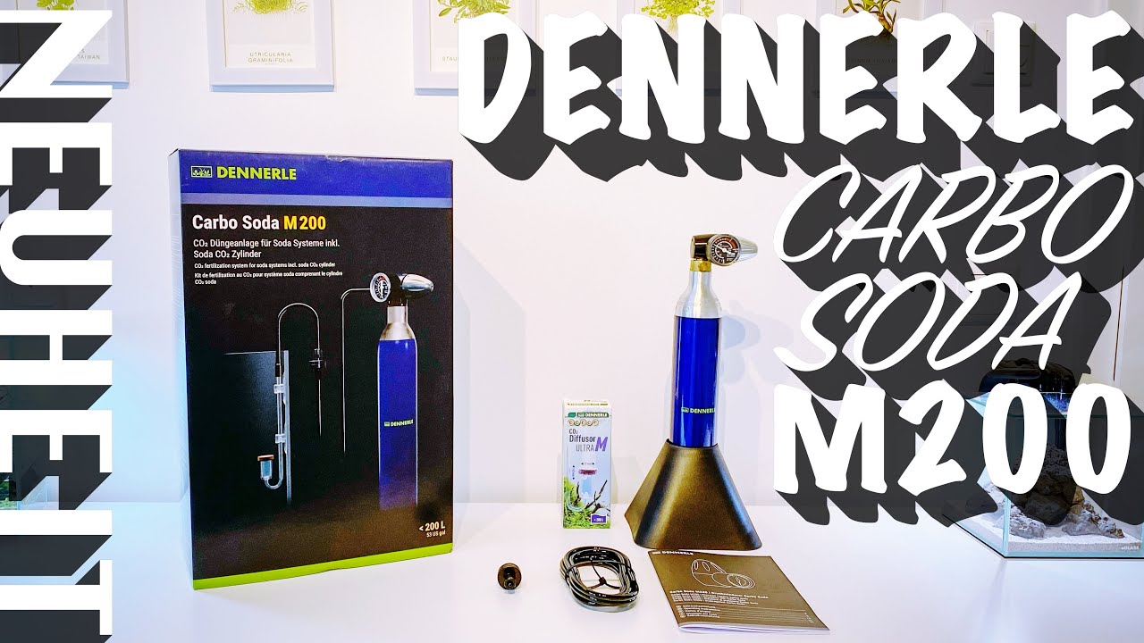 Dennerle Carbo Soda M200 - CO2 Düngeanlage für euer Aquarium
