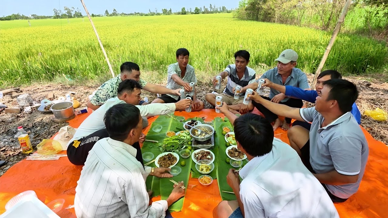 Buổi Tiệc Cuối Năm Sum Vầy Đầm Ấm Cùng Những Anh Em || Giang Ca SB # 104