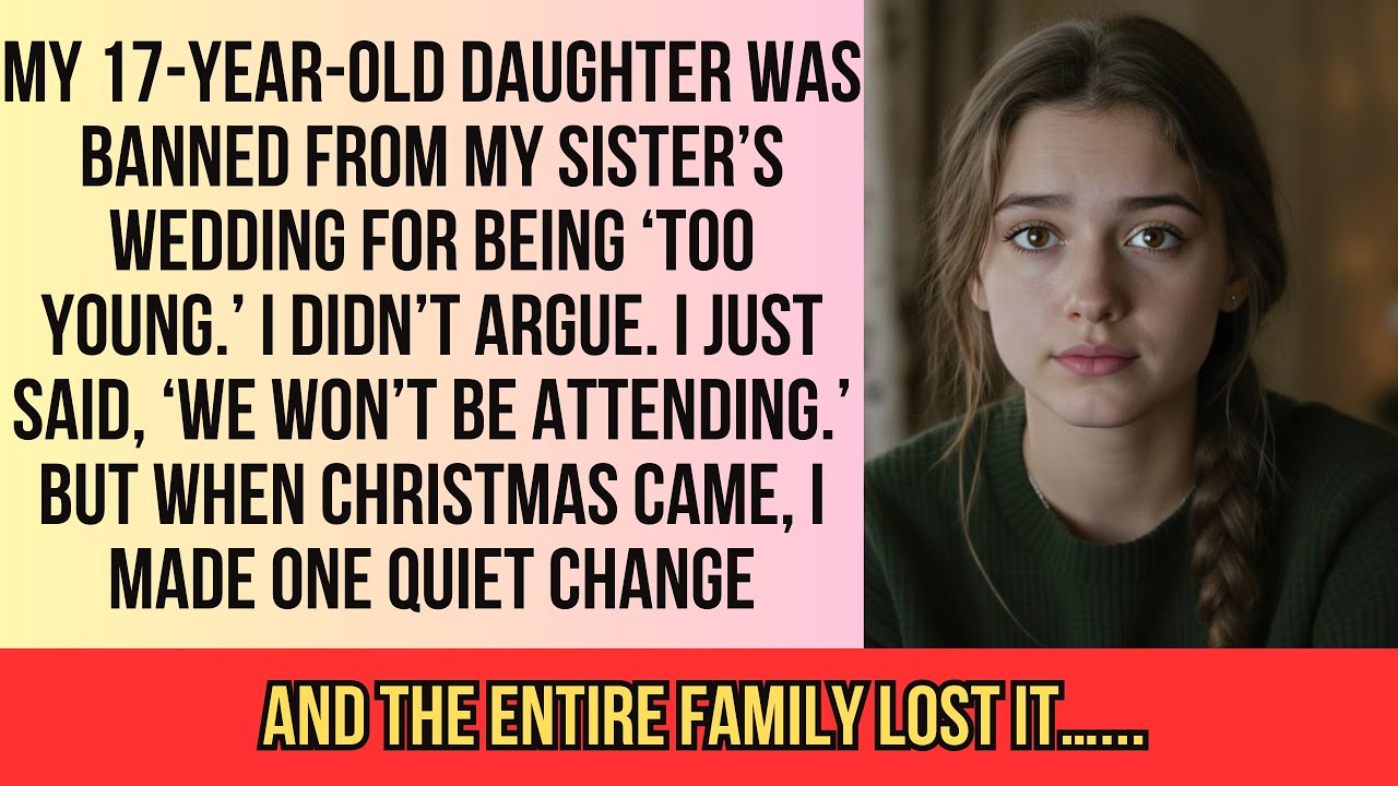 TOO YOUNG FOR A WEDDING? OKAY &mdash; ENJOY YOUR CHILDLESS CHRISTMAS!&rdquo; | FAMILY DRAMA EXPLODES!🔥
