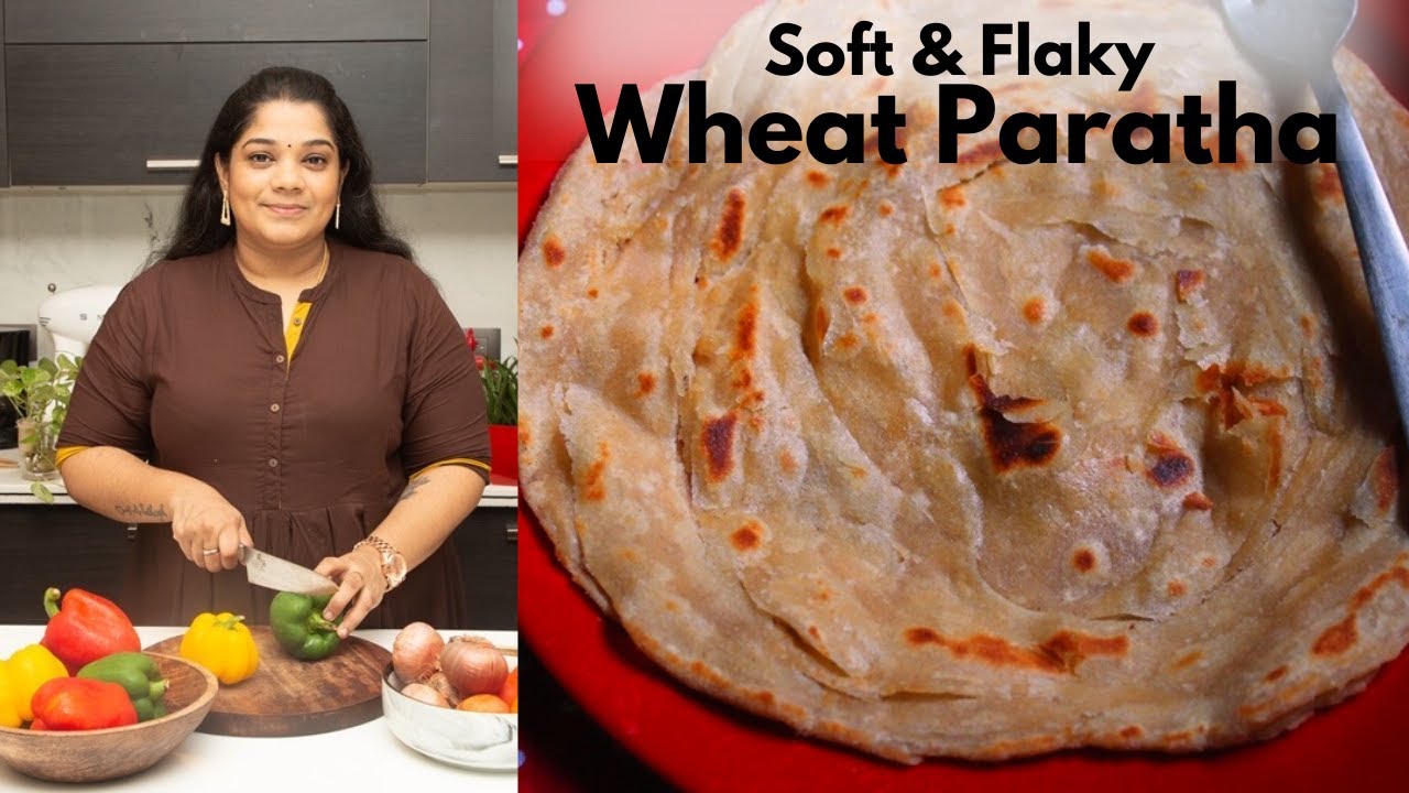 You Won't Believe This Flaky & Soft Paratha is Made Using Wheat - Lachha Paratha - Wheat Paratha