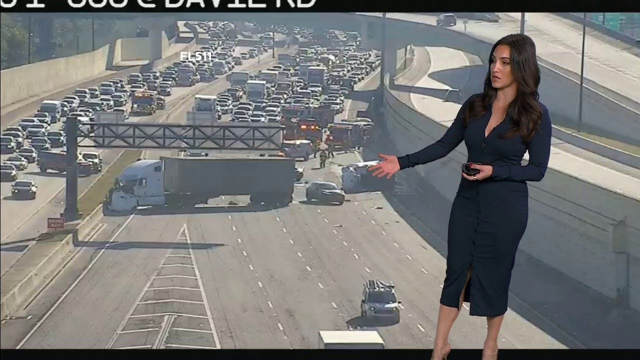 Davie crash blocks lanes on I-595 West, closes off-ramp