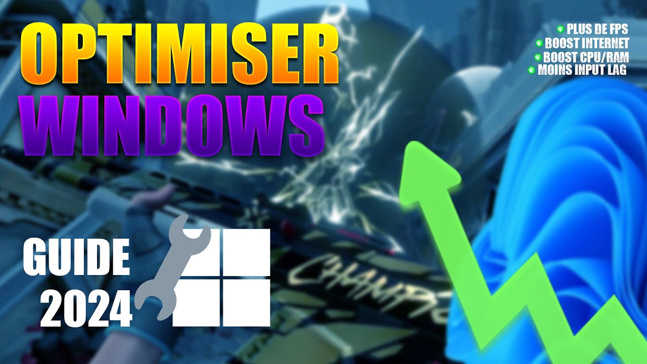 Comment Optimiser WINDOWS pour le GAMING et la Productivité | Boost Performances🚀*2024*