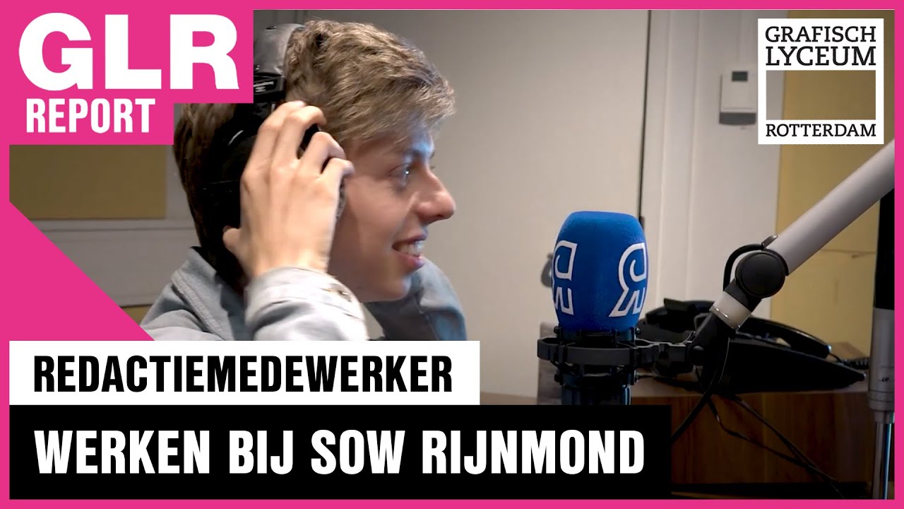 Podcasts maken voor SOW Rijnmond | Redactiemedewerker