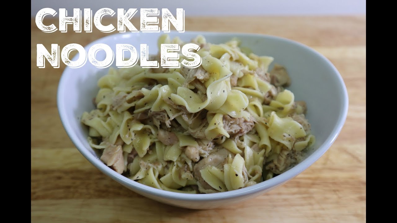 How To Make Chicken Noodles