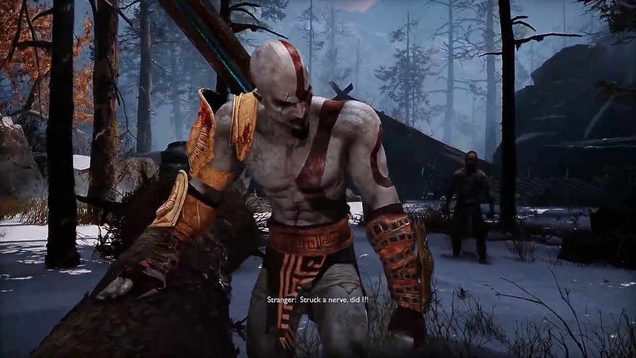 GoW 3 Kratos vs Baldur (with Old Soundtrack)