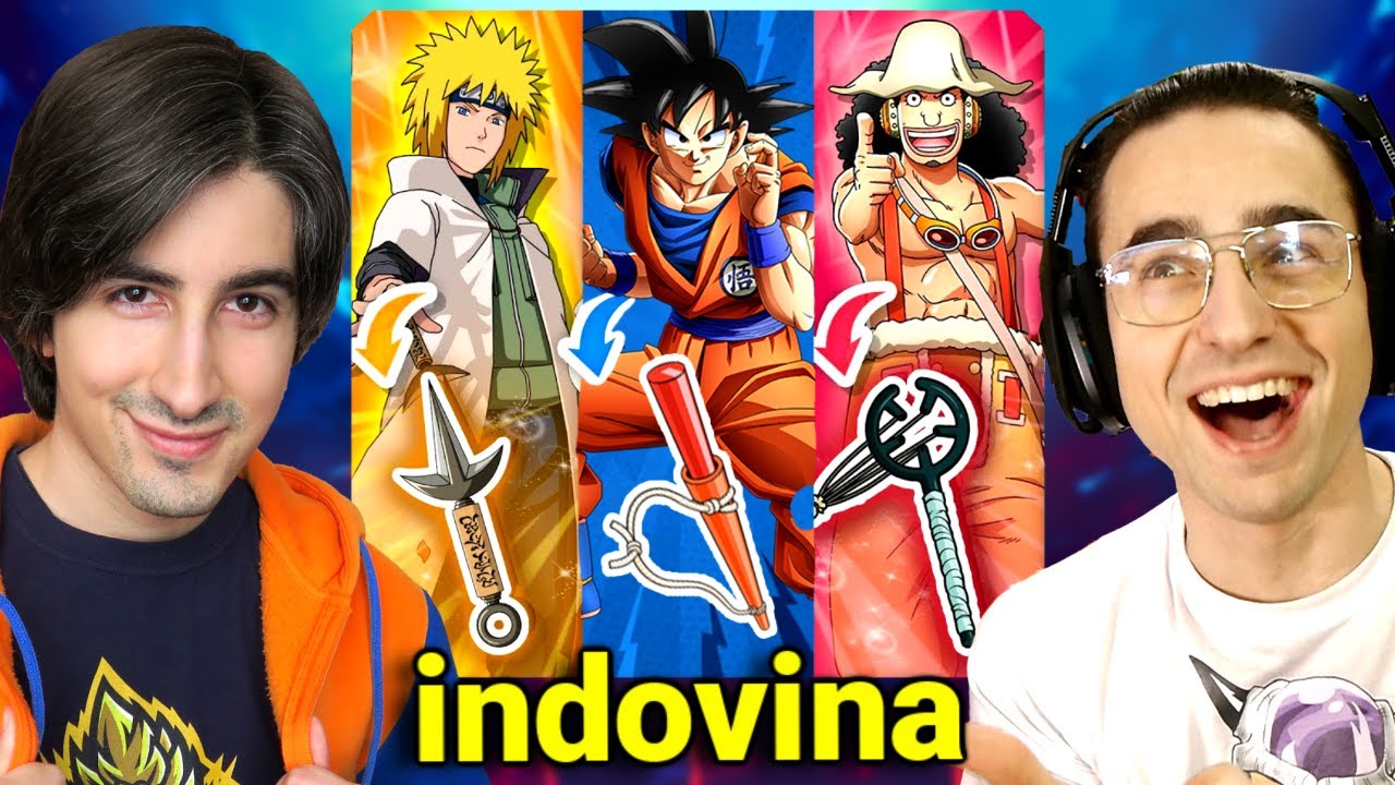 Indovina il PERSONAGGIO ANIME dalla sua ARMA ⚔️ Gioseph vs @Tuberanza