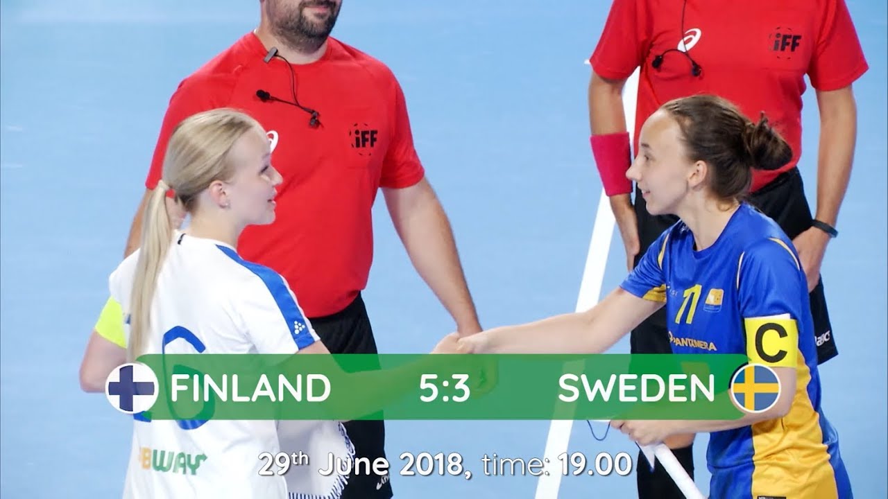 WUC 2018 - FIN v SWE Semi-final Highlights (Women)