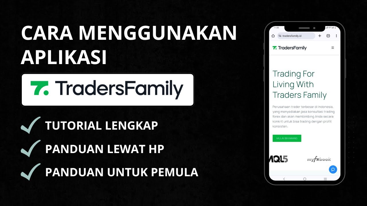 Cara Menggunakan Aplikasi Traders Family Untuk Pemula | Panduan Lengkap Traders Family