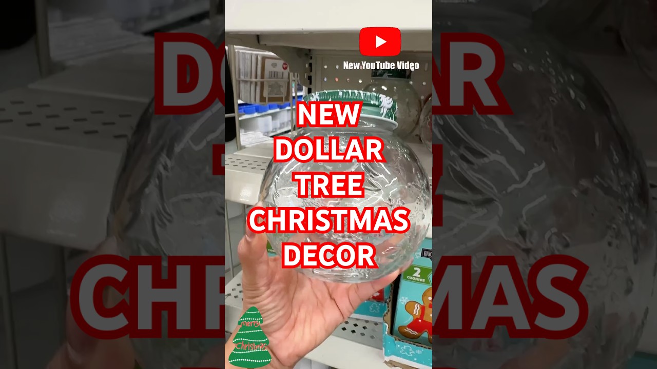 НОВЫЙ РОЖДЕСТВЕНСКИЙ ДЕКОР ДЛЯ ДОЛЛАРНОЙ ЁЛКИ 2025 ✨#new #dollartree #shortvideo