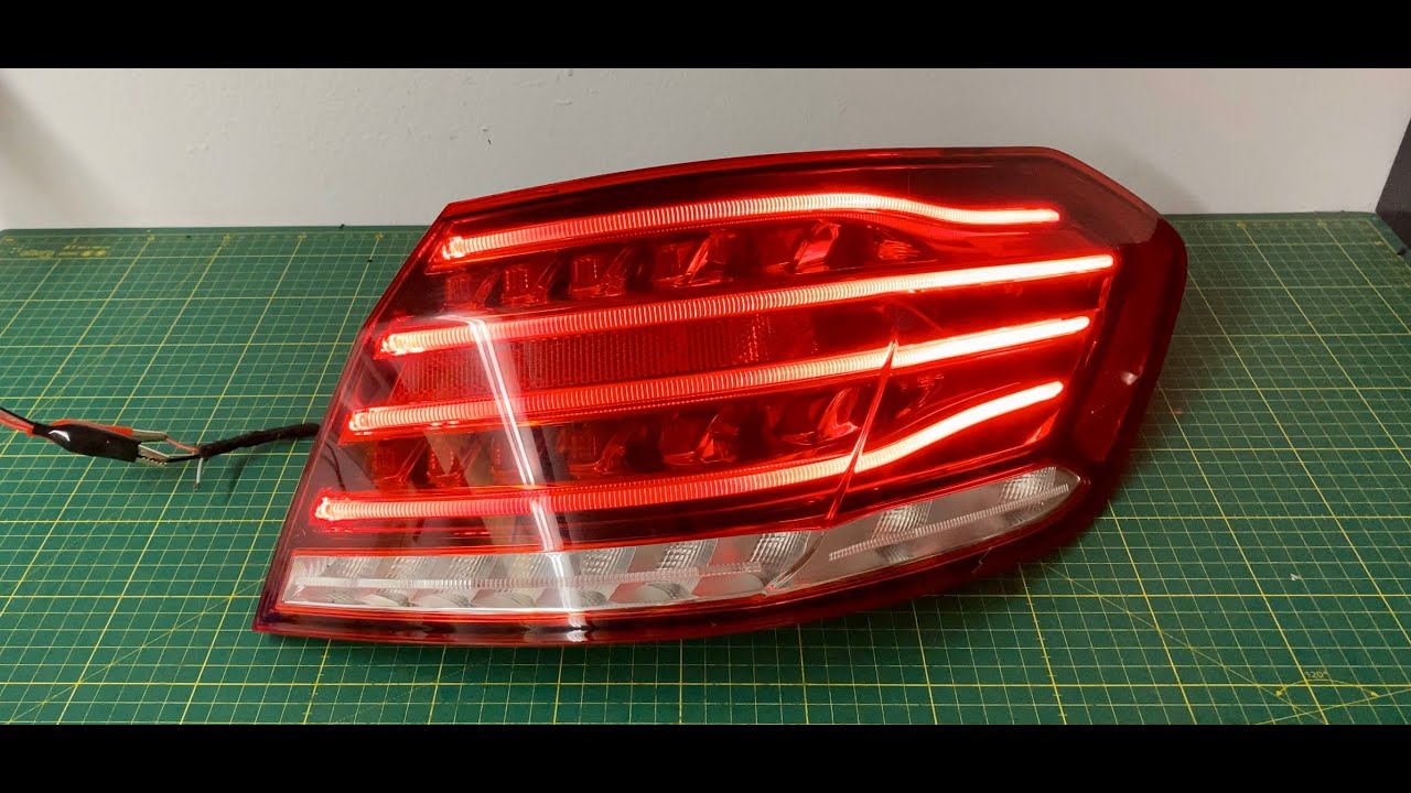 Mercedes W212 Reparatur Standlicht der Rückleuchte / Anleitung | Tobi3c